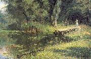 Polenov, Vasily Overgrown Pond china oil painting reproduction